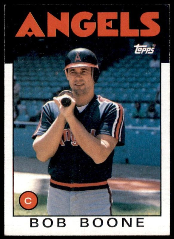 Bob Boone, 1986 Topps Baseball