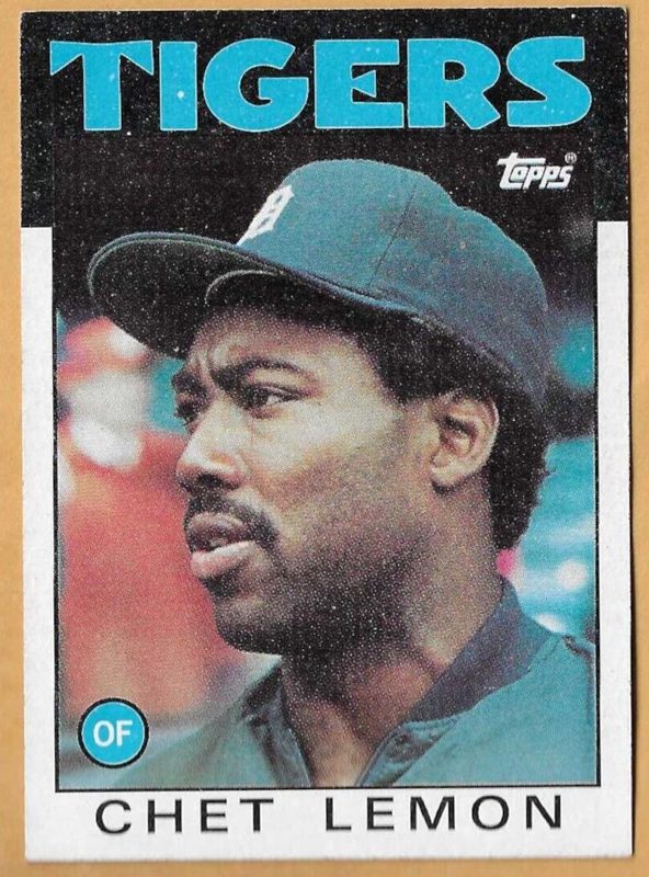 Chet Lemon, 1986 Topps Baseball