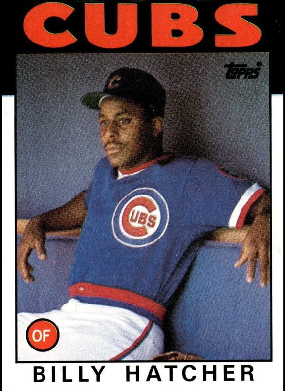 Billy Hatcher, 1986 Topps Baseball