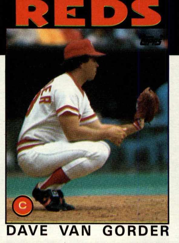 Dave Van Gorder, 1986 Topps Baseball