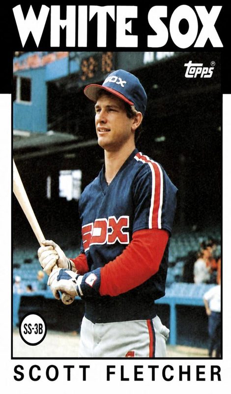 Scott Fletcher, 1986 Topps Baseball