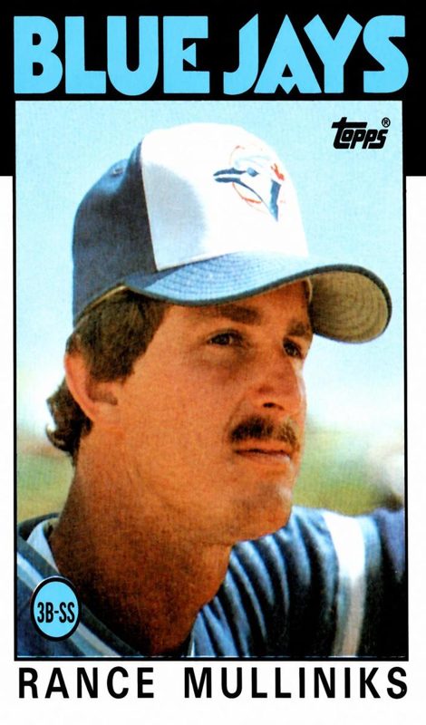 Rance Mulliniks, 1986 Topps Baseball