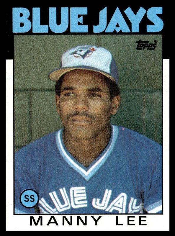 Manny Lee, 1986 Topps Baseball