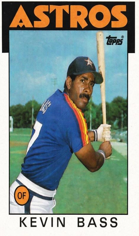 Kevin Bass, 1986 Topps Baseball