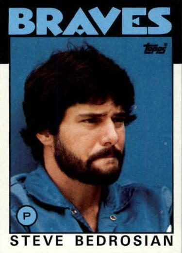 Steve Bedrosian, 1986 Topps Baseball