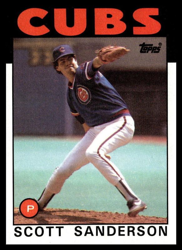 Scott Sanderson, 1986 Topps Baseball
