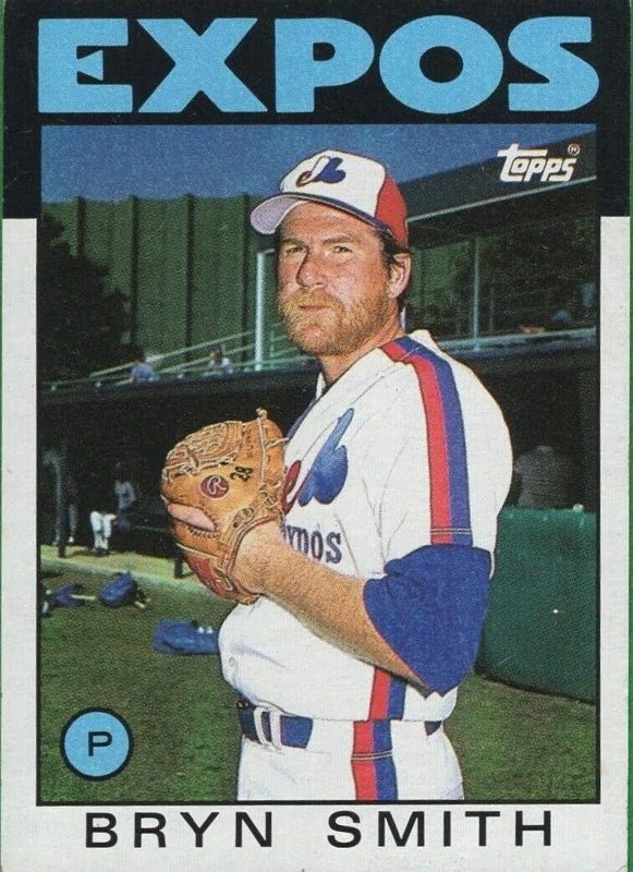 Bryn Smith, 1986 Topps Baseball