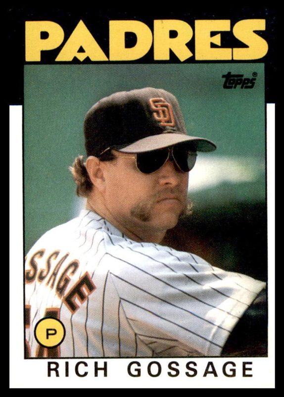Rich Gossage, 1986 Topps Baseball