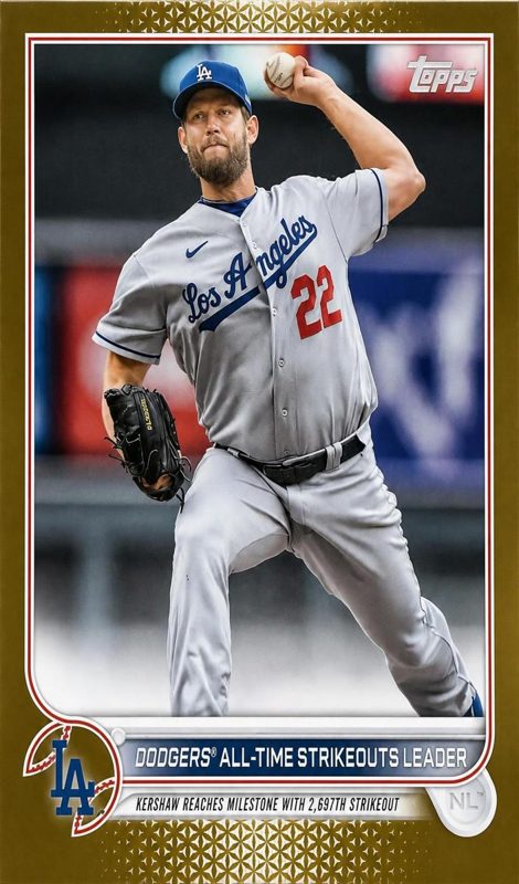 Clayton Kershaw, 2022 Topps Update Baseball