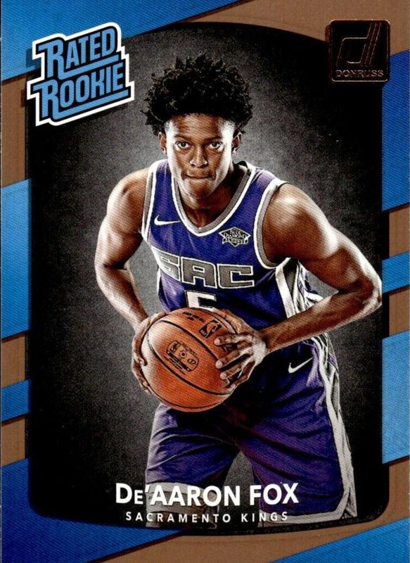 De'Aaron Fox, 2017 Panini Donruss Basketball