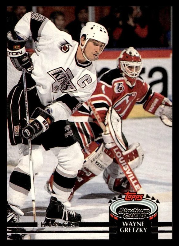 Wayne Gretzky, 1992 Topps Stadium Club Hockey