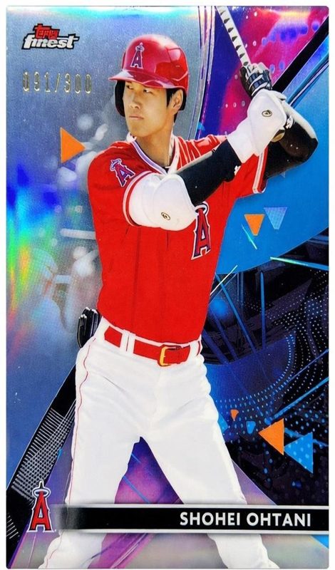 Shohei Ohtani, 2021 Topps Finest Baseball