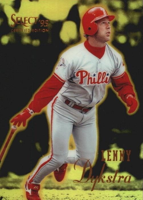 Lenny Dykstra, 1995 Select Certified Baseball