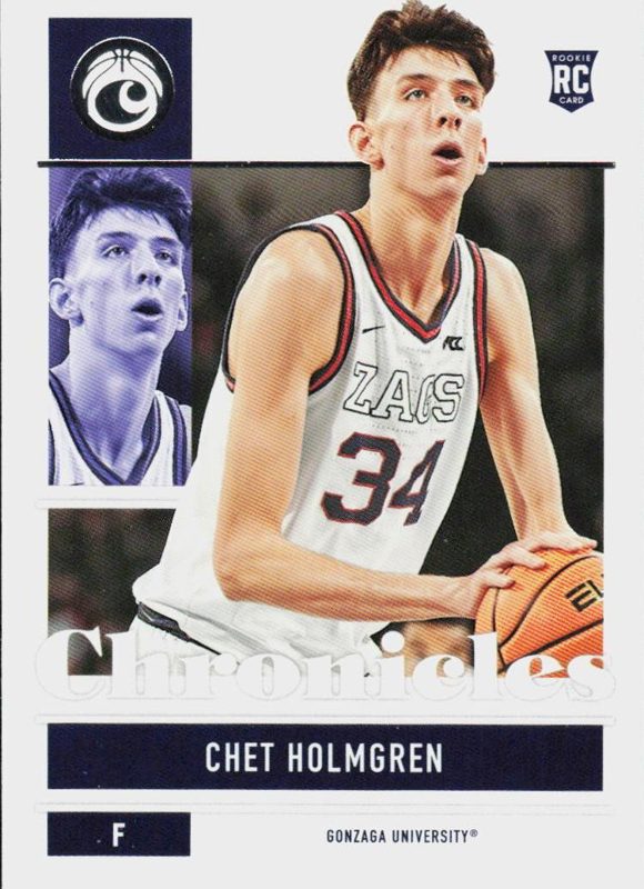 Chet Holmgren, 2022 Panini Chronicles Draft Picks Basketball