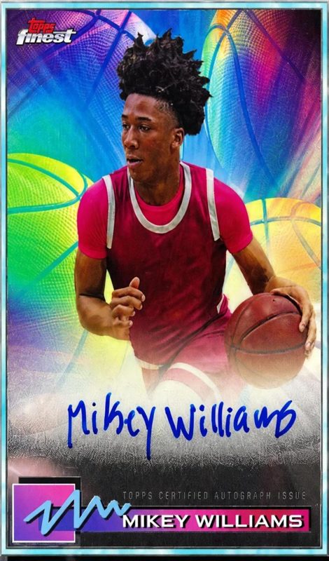 Mikey Williams, 2021 Topps Finest Baseball