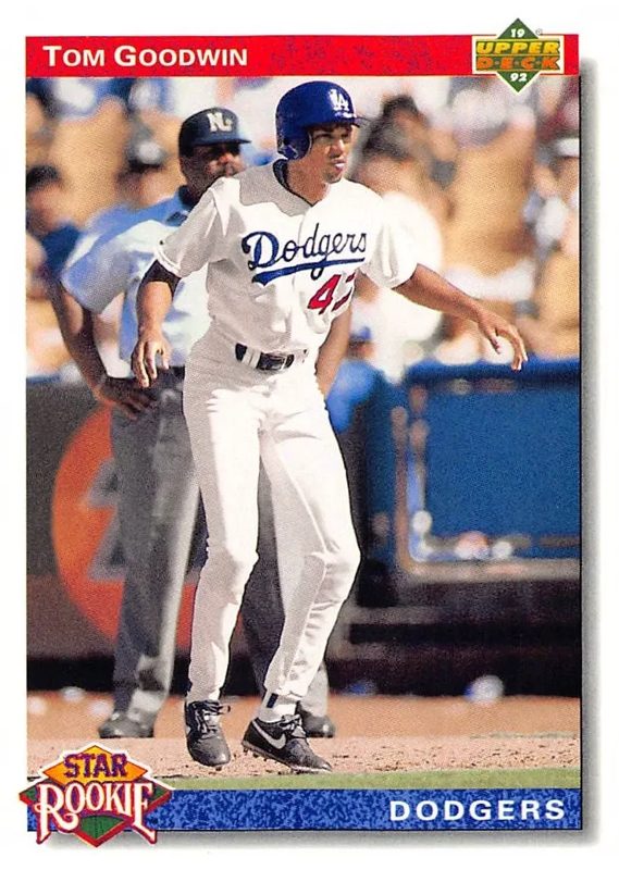 Tom Goodwin, 1992 Upper Deck Baseball