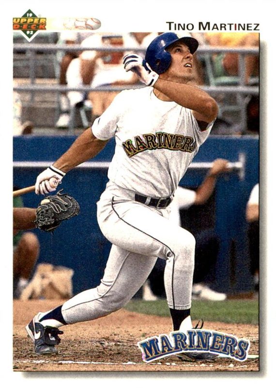 Tino Martinez, 1992 Upper Deck Baseball