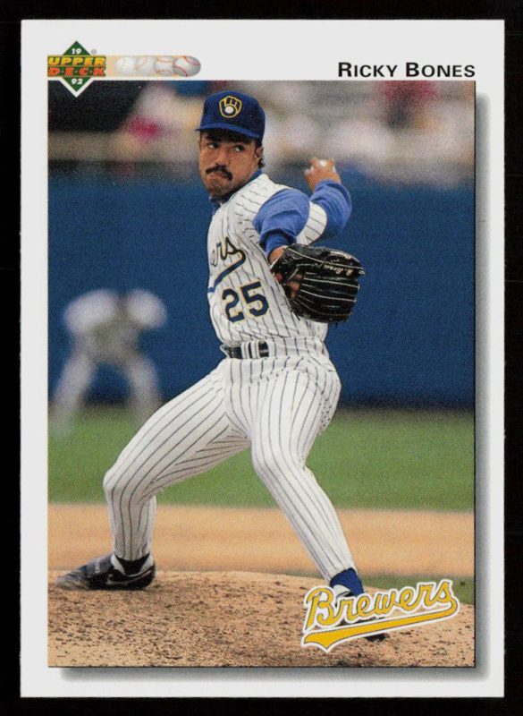 Ricky Bones, 1992 Upper Deck Baseball