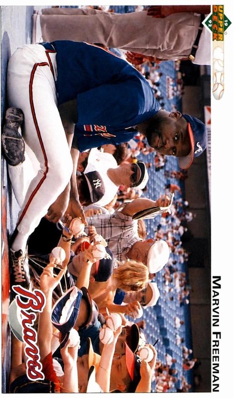 Marvin Freeman, 1992 Upper Deck Baseball