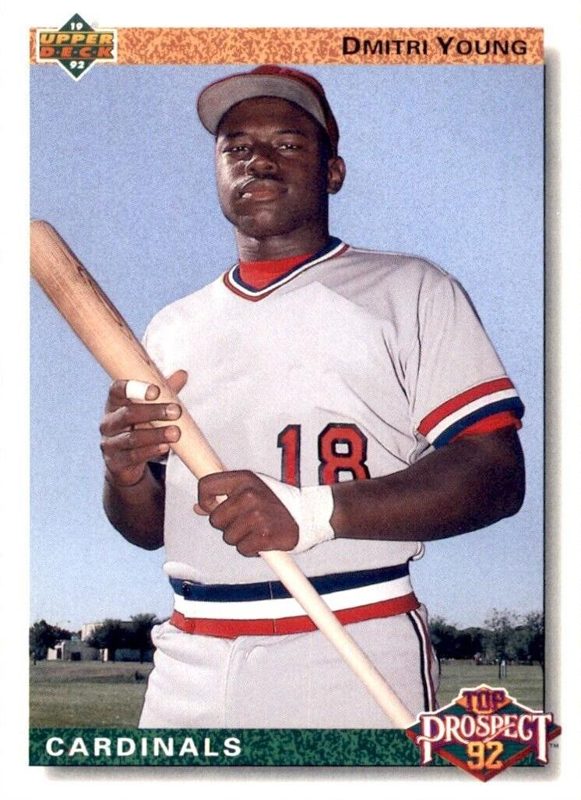 Dmitri Young, 1992 Upper Deck Baseball