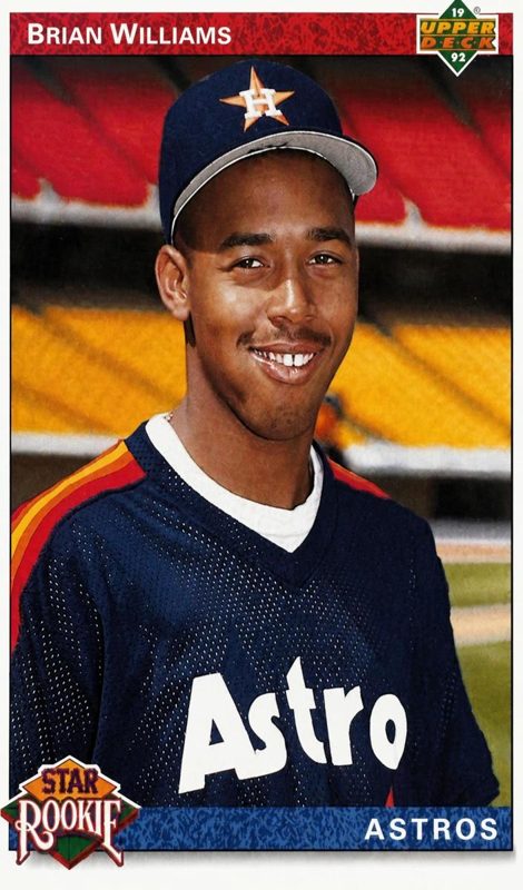 Brian Williams, 1992 Upper Deck Baseball