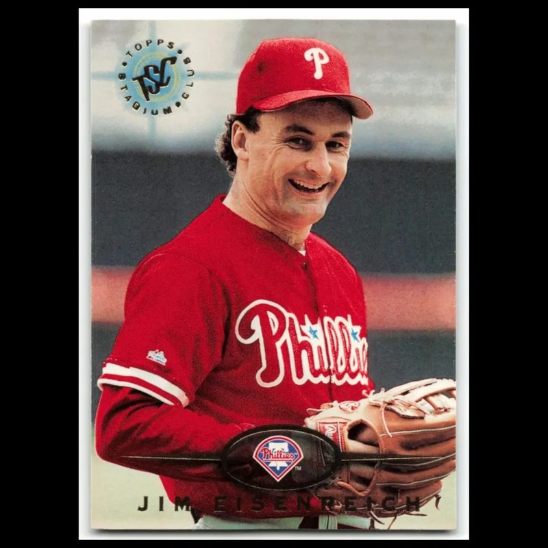 Jim Eisenreich, 1995 Topps Stadium Club Baseball