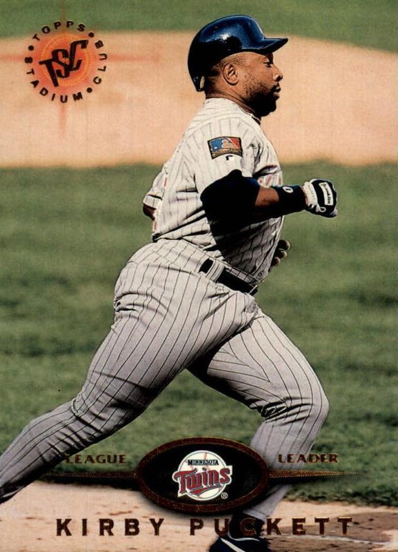 Kirby Puckett, 1995 Topps Stadium Club Baseball