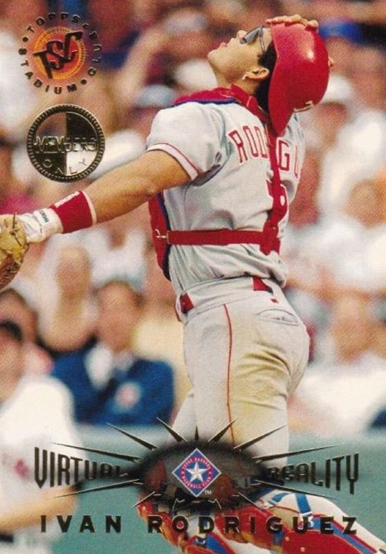 Ivan Rodriguez, 1995 Topps Stadium Club Baseball