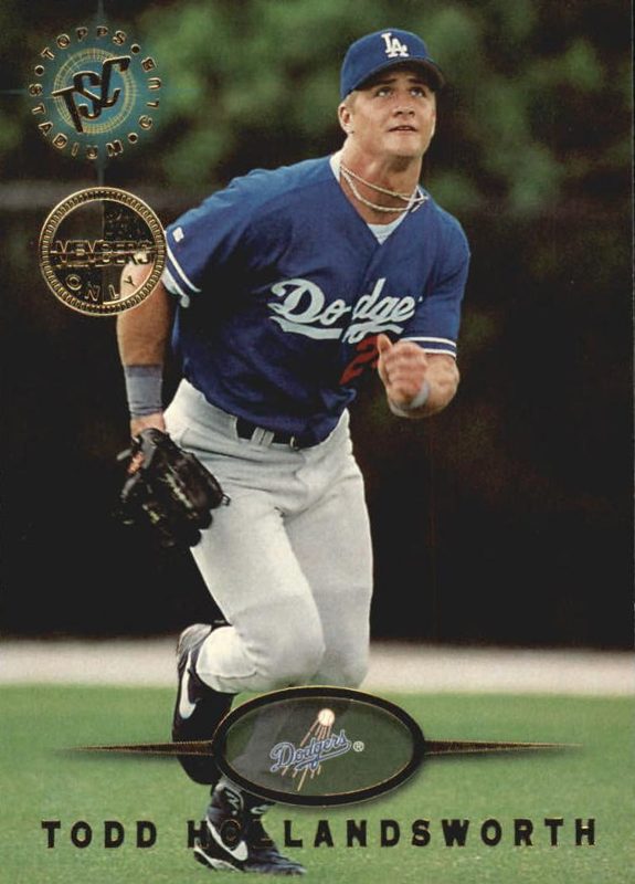 Todd Hollandsworth, 1995 Topps Stadium Club Baseball