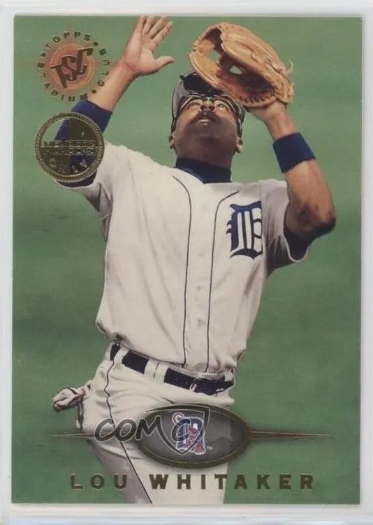 Lou Whitaker, 1995 Topps Stadium Club Baseball
