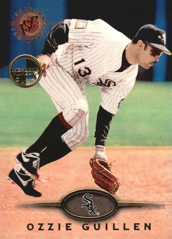 Ozzie Guillen, 1995 Topps Stadium Club Baseball