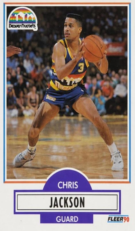 Chris Jackson, 1990 Fleer Update Basketball