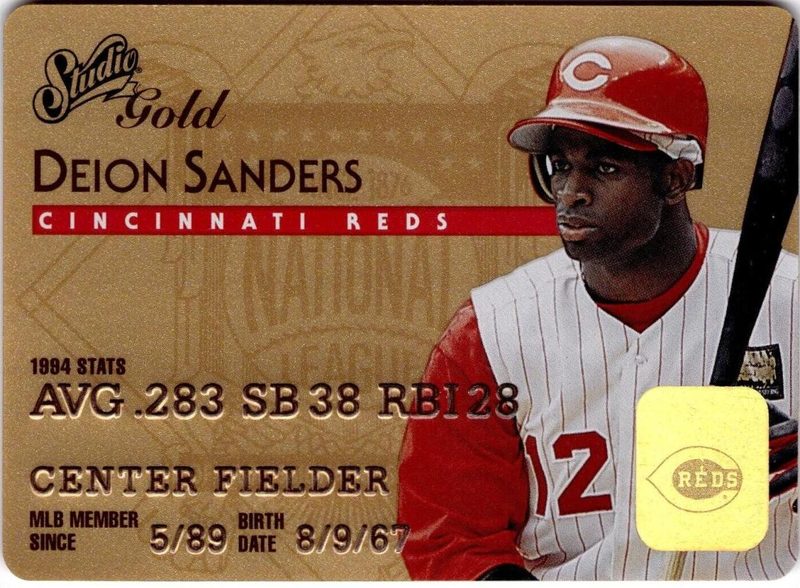 Deion Sanders, 1995 Studio Baseball