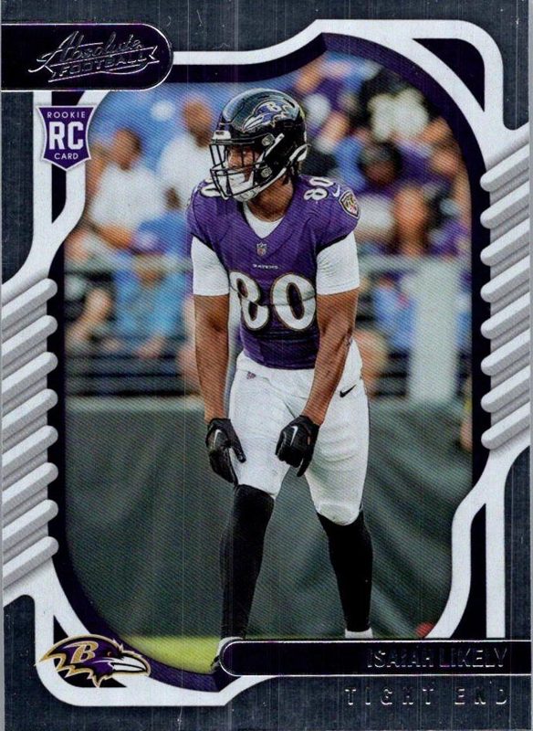 Isaiah Likely, 2022 Panini Absolute Football