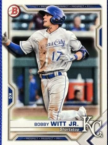 Bobby Witt Jr., 2021 Bowman Paper Prospects Baseball