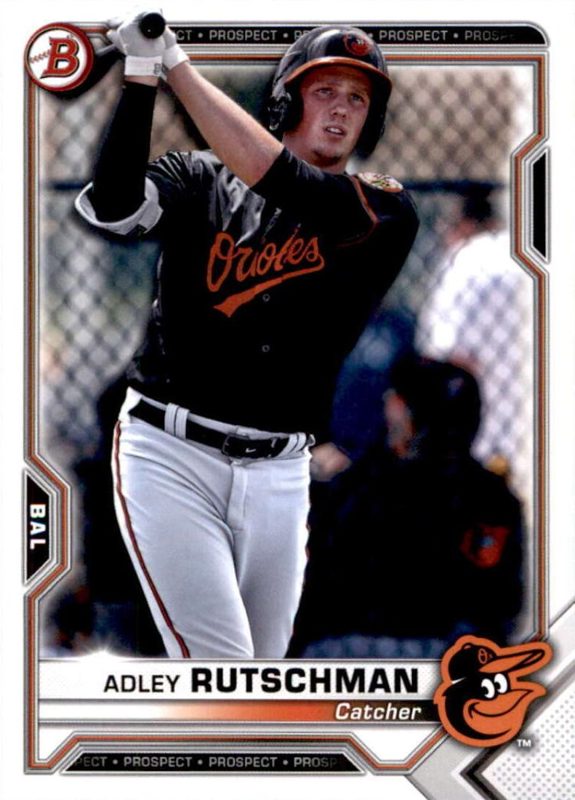 Adley Rutschman, 2021 Bowman Paper Prospects Baseball