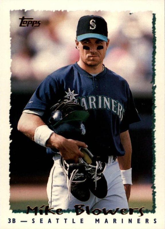 Mike Blowers, 1995 Topps Baseball