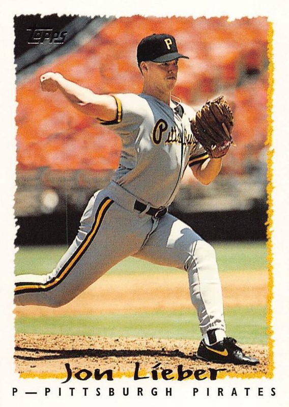 Jon Lieber, 1995 Topps Baseball