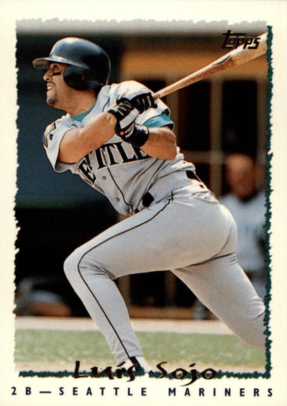 Luis Sojo, 1995 Topps Baseball