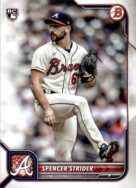 Spencer Strider, 2022 Bowman Baseball