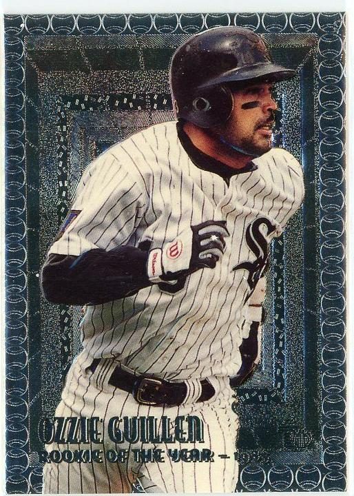 Ozzie Guillen, 1995 Topps Embossed Baseball