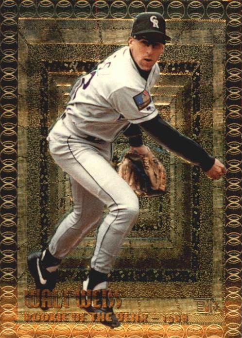 Walt Weiss, 1995 Topps Embossed Baseball