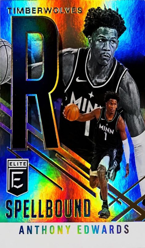 Anthony Edwards, 2020 Donruss Elite Basketball