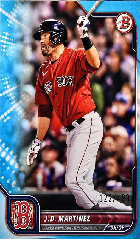 J.D. Martinez, 2022 Bowman Baseball