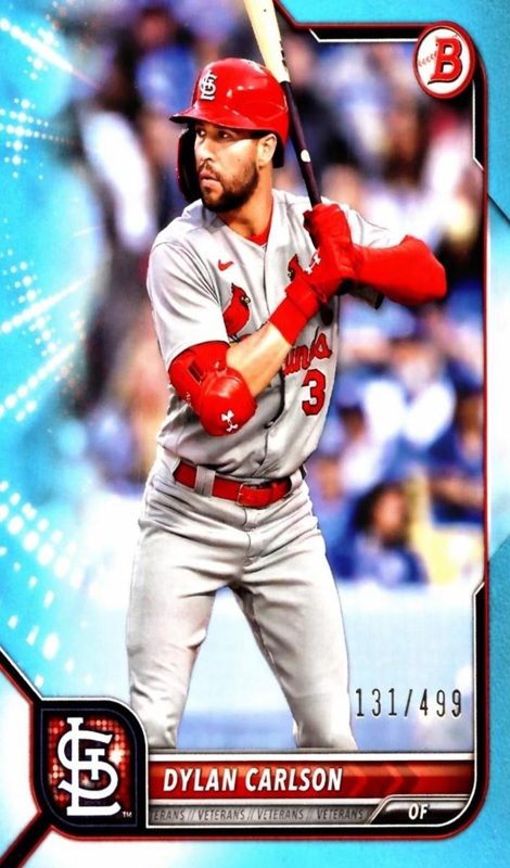 Dylan Carlson, 2022 Bowman Baseball