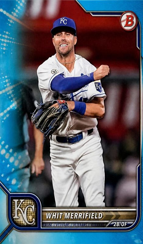 Whit Merrifield, 2022 Bowman Baseball