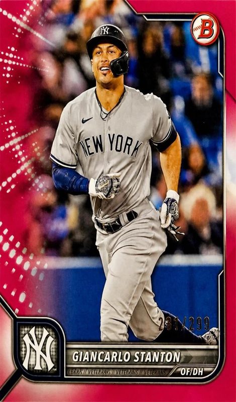 Giancarlo Stanton, 2022 Bowman Baseball