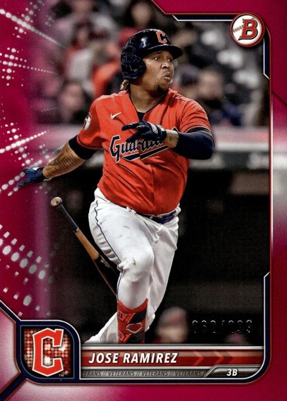Jose Ramirez, 2022 Bowman Baseball