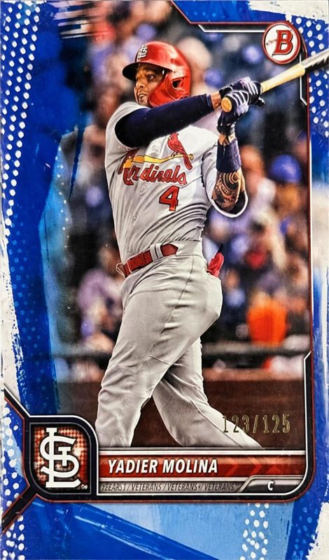 Yadier Molina, 2022 Bowman Baseball