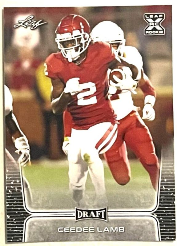 CeeDee Lamb, 2020 Leaf Draft Football
